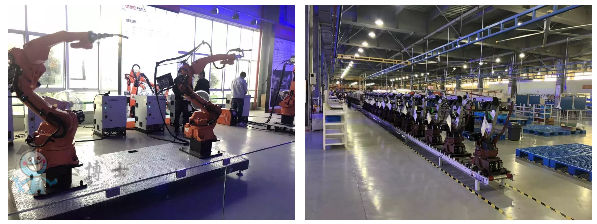 工博士机器人战略合作伙伴赛格机器人智能科创城走进钱江机器人新闻中心库卡焊接机器人工作站